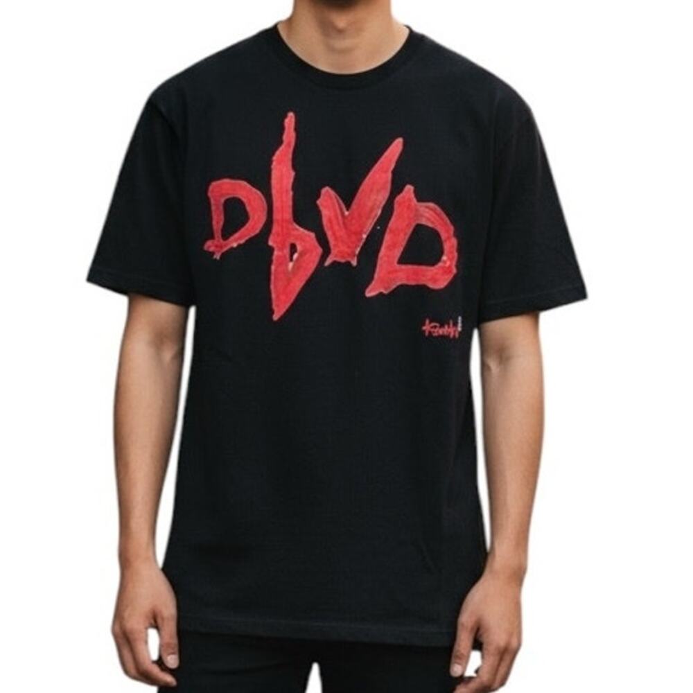 KSUBI Front Graphic Black Kross Graphic Tee Black Extra Small
